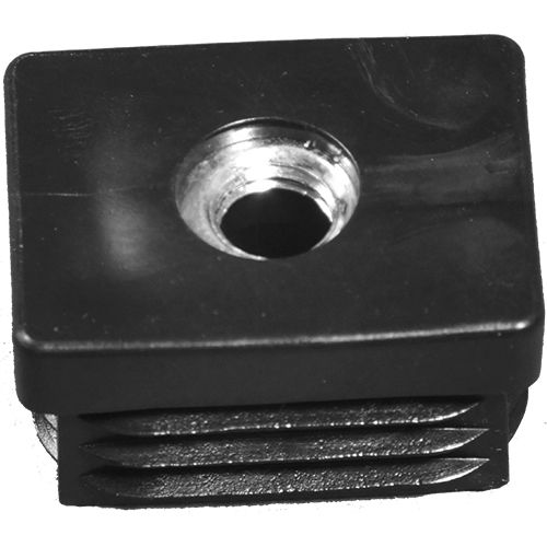 Bouchon à ailettes - REJ_M series - PLASTEM - rectangulaire / fileté / mâle