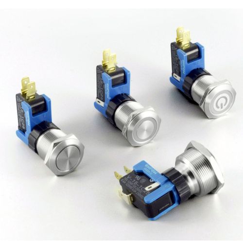 Bouton poussoir IP65 - LCA series - ONPOW PUSH BUTTON MANUFACTURE COMPANY - IP67 / 1NO/NF / à LED