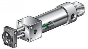 Vérin pneumatique - AR2 series - VESTA - double effet / rond