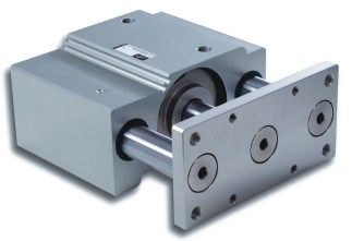 Vérin pneumatique - VESTA - double effet / compact / guidé