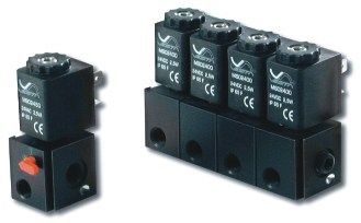 Électrovanne à action directe - BE series - VESTA - 3 voies