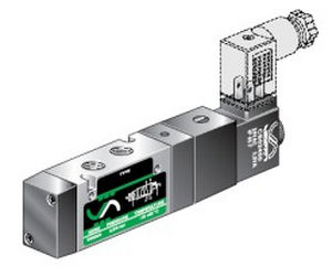 Distributeur pneumatique actionné par solénoïde - K52W10E - VESTA - 5/2 voies
