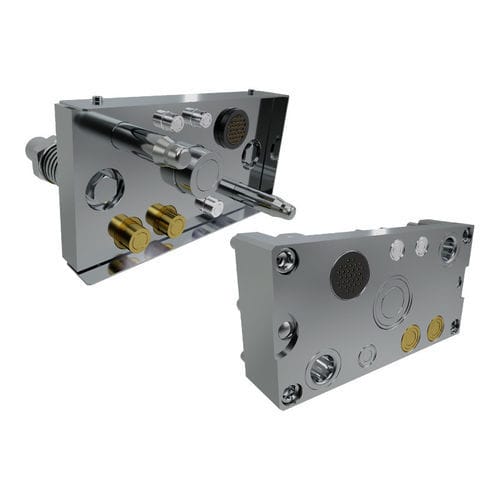 Multi-raccord pneumatique - FASTER S.p.A. - rapide / électrique / pour huile hydraulique