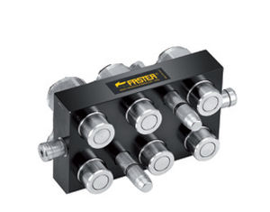 Raccord hydraulique - 2P608, 3P608 series - FASTER S.p.A. - sans pollution / multiconnexion