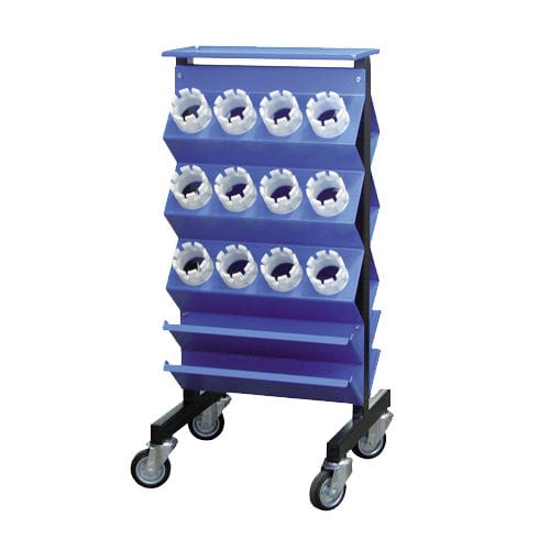 Chariot d'atelier - QDS 239 C/ T - Uniflex-Hydraulik GmbH - 3 niveaux / porte-outils / à roulettes