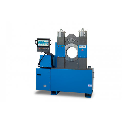 Sertisseuse de tuyau flexible - HM 400 - Uniflex-Hydraulik GmbH - automatique / électrohydraulique / compacte