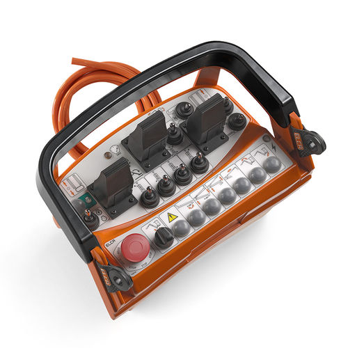 Télécommande à câble - TEL-M - ELCA RADIOCONTROLS - à joystick / avec interrupteur à levier / pour grue articulée