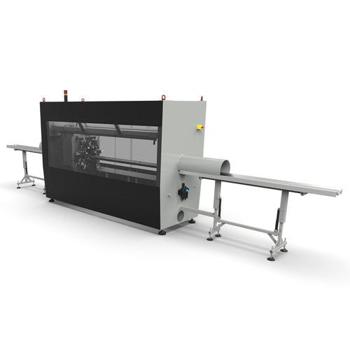 Machine à tronçonner et à chanfreiner à grande vitesse - cutStream - Battenfeld-Cincinnati - stationnaire / motorisée