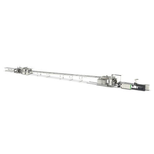 Ligne d'extrusion compacte - Battenfeld-Cincinnati - 3 couches / double vis / multicouche