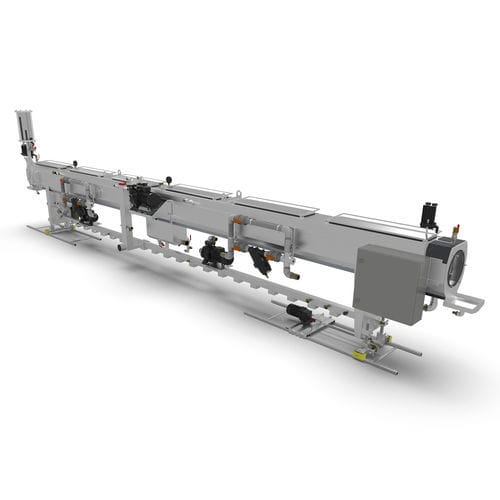 Bac de calibrage en acier inoxydable - vacStream - battenfeld-cincinnati USA - pour extrusion / pour tuyaux / sous vide