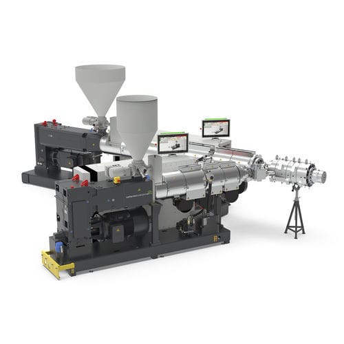 Coextrudeuse bivis - battenfeld-cincinnati USA - de profilés / de tubes / pour PVC