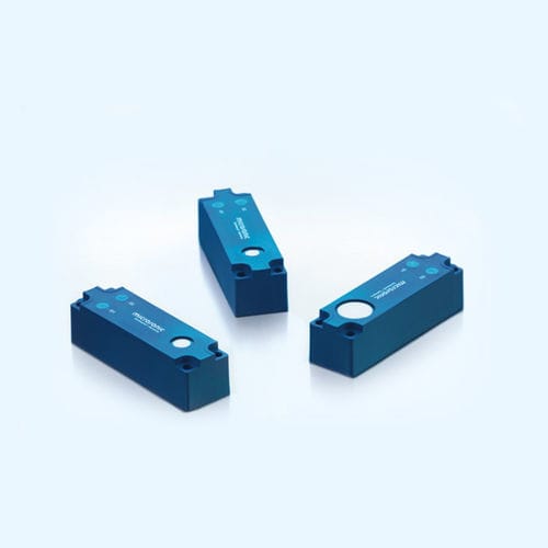 Capteur de distance à ultrasons - lcs series - microsonic - 4-20 mA / 0-10 V / connecteur M12