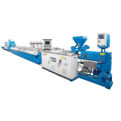 Ligne d'extrusion de profilés - AMUT - pour PVC / pour PMMA / pour ABS