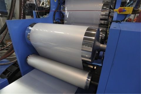 Ligne d'extrusion 9 couches - AMUT - de plaques en matières plastiques / pour PP / pour PVC