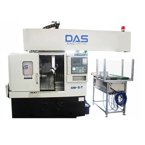 Tour CNC - DS-6-T - Guangdong Foshan Shunde Guoqiang Daosheng Industrial CO. LTD - horizontal / poussé à courroie