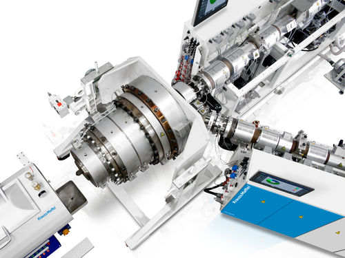 Tête d'extrusion de tuyaux - KM -3 LRK series - KraussMaffei - multicouche