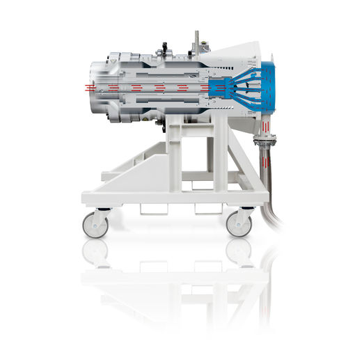 Ligne d'extrusion avec refroidissement à eau - IPC - KraussMaffei - avec refroidissement par air / à haut débit / de tuyau