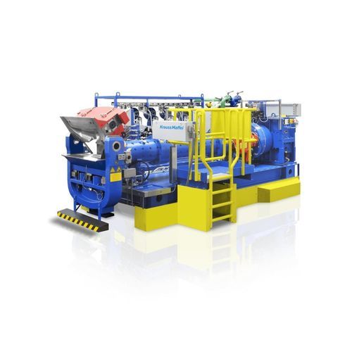 Machine de calandrage à 2 rouleaux - RH - KraussMaffei - pour caoutchouc