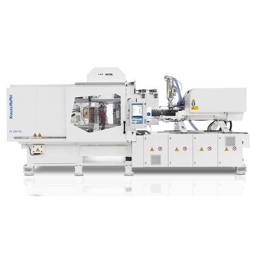 Presse à injecter horizontale - KraussMaffei - complètement électrique / pour pièces à parois fines / pour dispositifs médicaux