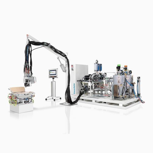 Doseur pour mousses PU - RimStar IQ - KraussMaffei - de peinture / uréthane / avec pompe à piston