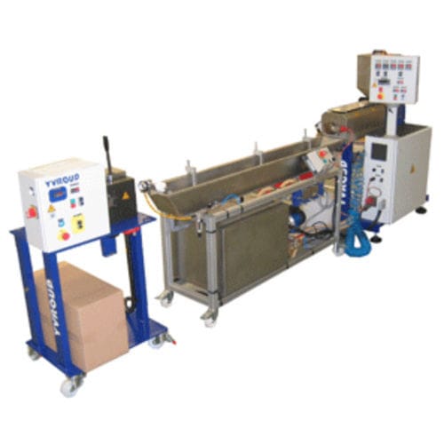 Ligne d'extrusion de laboratoire - YVROUD - de granulation / pour thermoplastiques