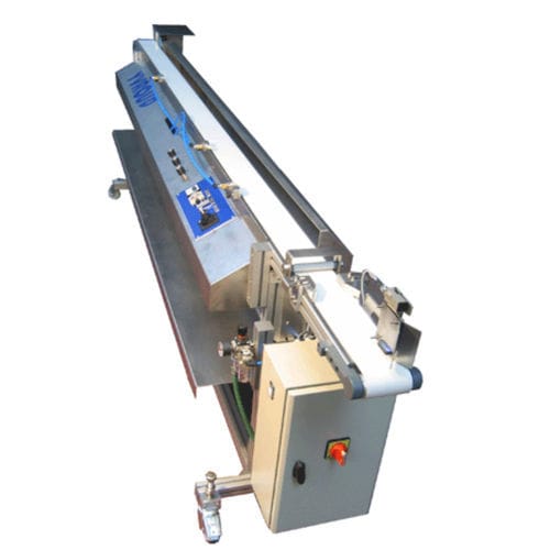 Convoyeur à bande - COT series - YVROUD - de grande largeur / pour lignes d'extrusion