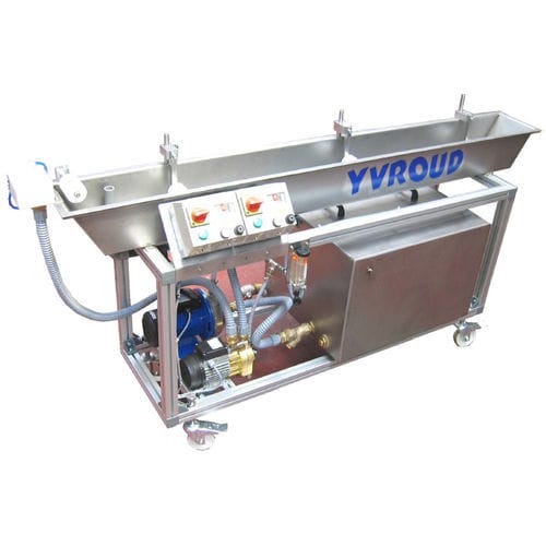 Bain de refroidissement de joncs - YVROUD - pour extrusion / de polymères