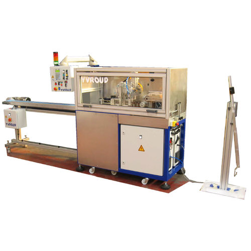 Machine de découpe par guillotine - AT80-65 P - YVROUD - pour métal / de tubes / contrôlée par PLC