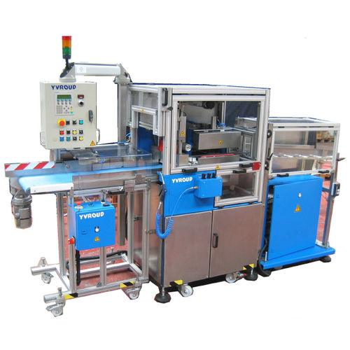 Machine de découpe par guillotine - AT300-80-H - YVROUD - pour métal / de tubes / de profilés