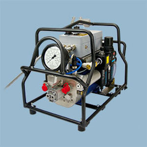 Groupe hydraulique à moteur pneumatique - IQ-VAX 2-P-Z - PLARAD - Maschinenfabrik Wagner - pour clé dynamométrique / pour chantier / à bruit réduit