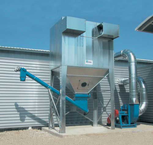 Dépoussiéreur à manches - MEC - Coral - décolmatage à jet pulsé / modulaire / pour poussière de bois
