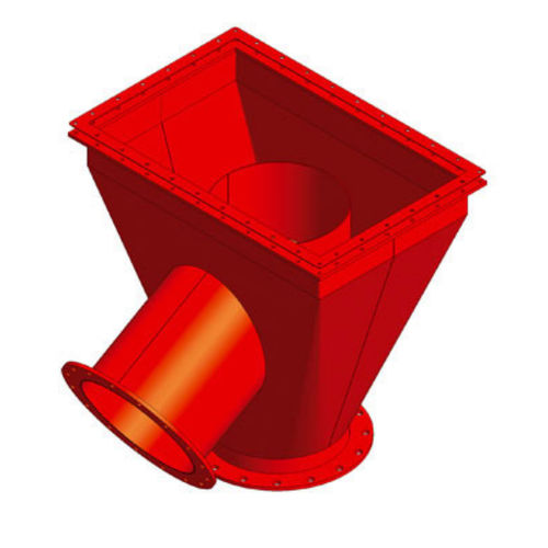 Vanne d'aiguillage à usage polyvalent - ESD02 - Coral - socle carré