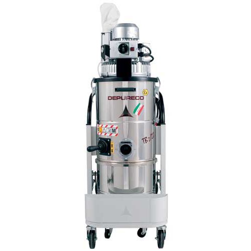 Aspirateur industriel - TB Z21 / Z22 series - Coral - de poussières dangereuses / monophasé / mobile