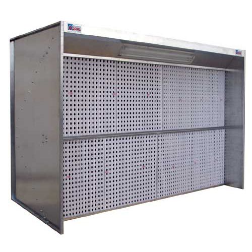 Cabine de peinture ouverte - TECNODRY	 - Coral - pour pièces détachées / à filtre sec