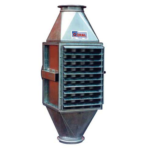 Échangeur de chaleur à tubes et calandre - ECONOMIZER - Coral - air/eau