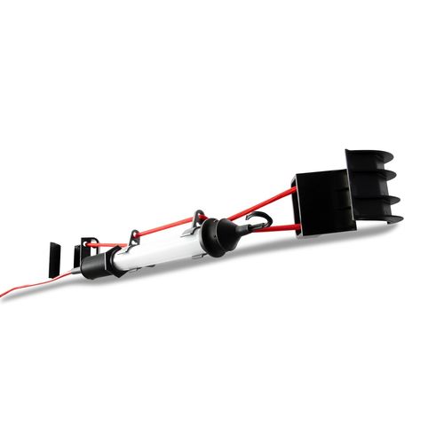 LED rouge - Clip-Master Compact con Power-Lux LED - Rohrlux - compacte / d'intérieur / de forte puissance