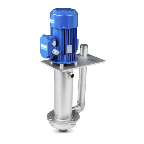 Pompe centrifuge - CTV 40-12.5 - Tapflo - à eau / pour produits chimiques / avec moteur électrique