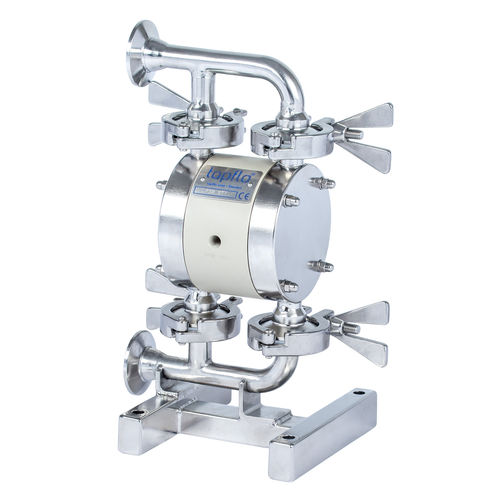 Pompe à double membrane - T30 - Tapflo - pour produits alimentaires / industrielle / pour l'industrie alimentaire et de la boisson