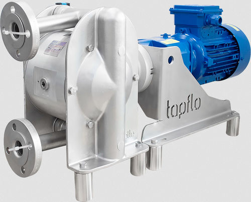Pompe à membrane - TE series - Tapflo - pour eaux chargées / pour produits chimiques / électrique