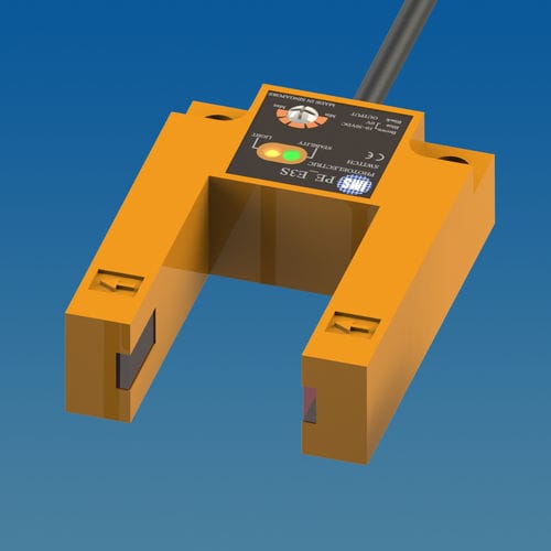 Détecteur photoélectrique type barrage - E3S30 - Intellisense Microelectronics - infrarouge / durci / à grande vitesse