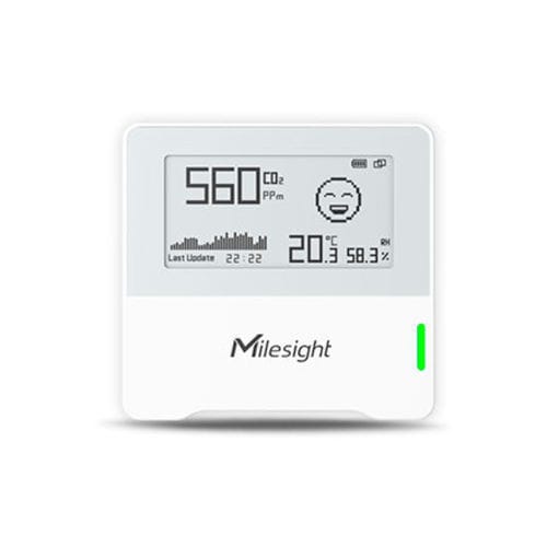 Capteur de qualité d'air d'intérieur - AM103 - Milesight IoT - CO2 / température / numérique