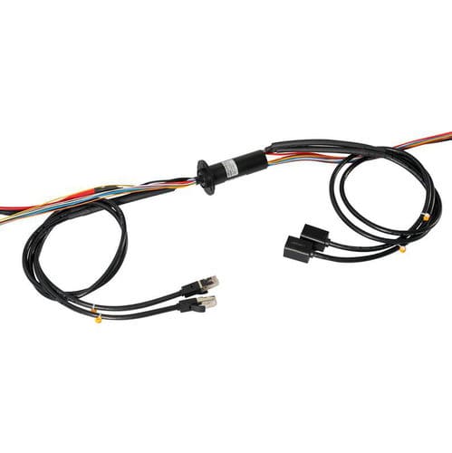 Collecteur tournant via Ethernet - ACN-56A-0218-08S-2E2 - CENO Electronics technology Co., Ltd - à capsule / industriel / en plastique