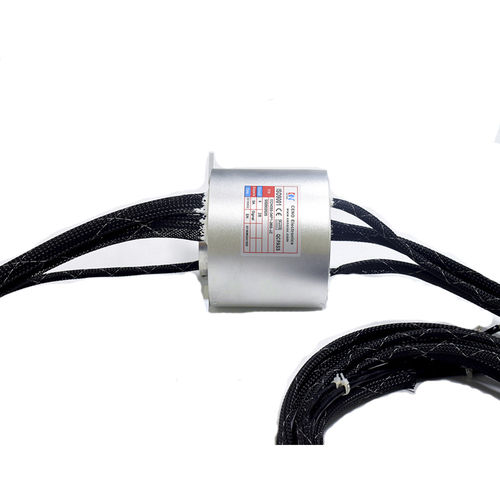 Collecteur tournant électrique - ECN055-05P2-14S-JZ - CENO Electronics technology Co., Ltd - à axe creux / industriel / en métal