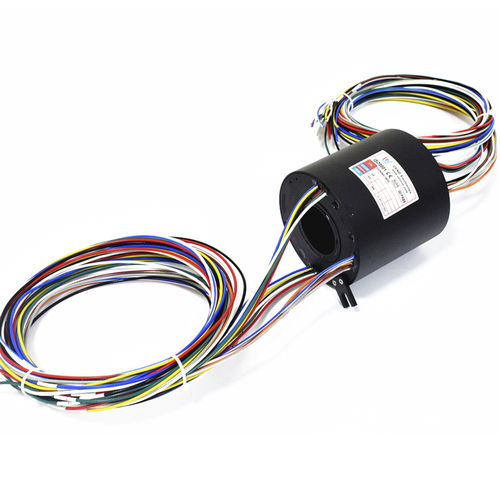 Collecteur tournant électrique - ECN050-18P3 - CENO Electronics technology Co., Ltd - à axe creux / pour applications hydrauliques / alliage d'aluminium