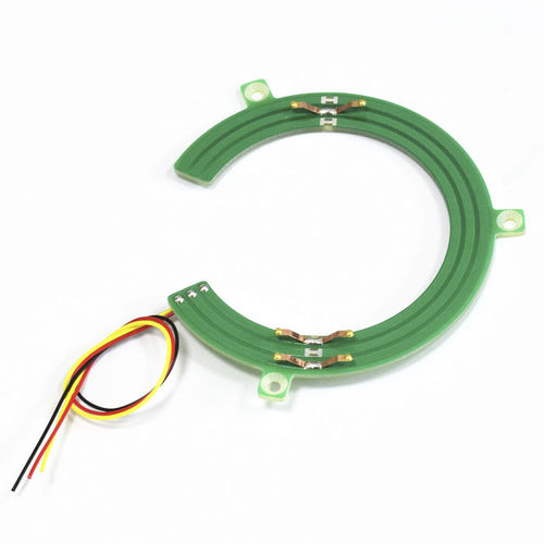 Collecteur tournant type pancake - PSCN055-03S - CENO Electronics technology Co., Ltd - pour automobile / à faible couple / PCB