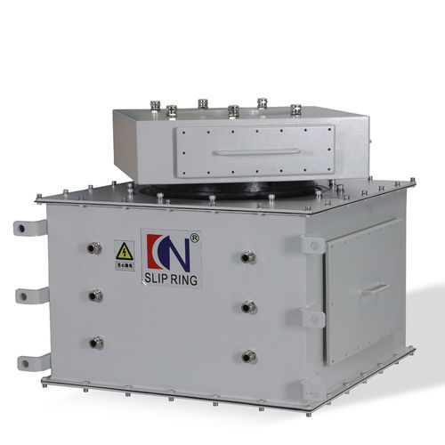 Collecteur tournant électrique - ECN180-EX-04S - CENO Electronics technology Co., Ltd - pour machine d'emballage / pour applications marines / en métal