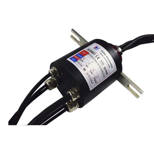 Collecteur tournant via Ethernet - ECN000-0520-0410-0408-01E2 - CENO Electronics technology Co., Ltd - à arbre plein / industriel / en métal