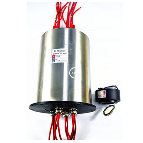Collecteur tournant avec alésage - BHCN-C-096-12P - CENO Electronics technology Co., Ltd - médical / IP54 / de courant fort