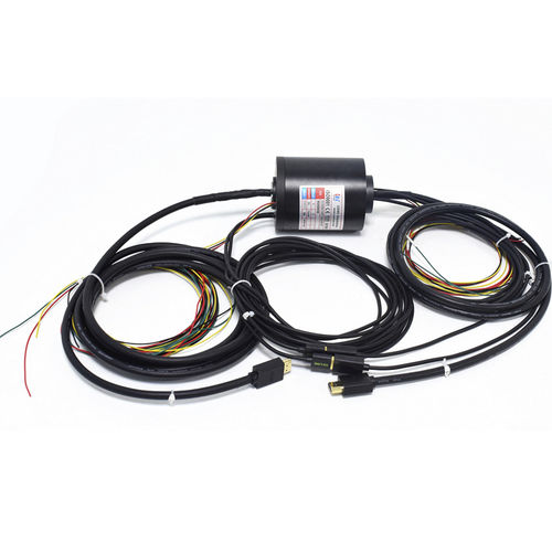 Collecteur tournant électrique - ECN000-04P1-02U2-01HD - CENO Electronics technology Co., Ltd - USB / HD-SDI / HDMI-SDI
