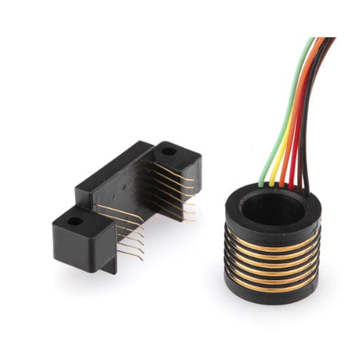 Collecteur tournant électrique - SCN06A - CENO Electronics technology Co., Ltd - en 2 parties / pour emballage / pour éclairage à LED